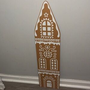 Hobby Lobby Gingerbread House Wall Art in Brown and White